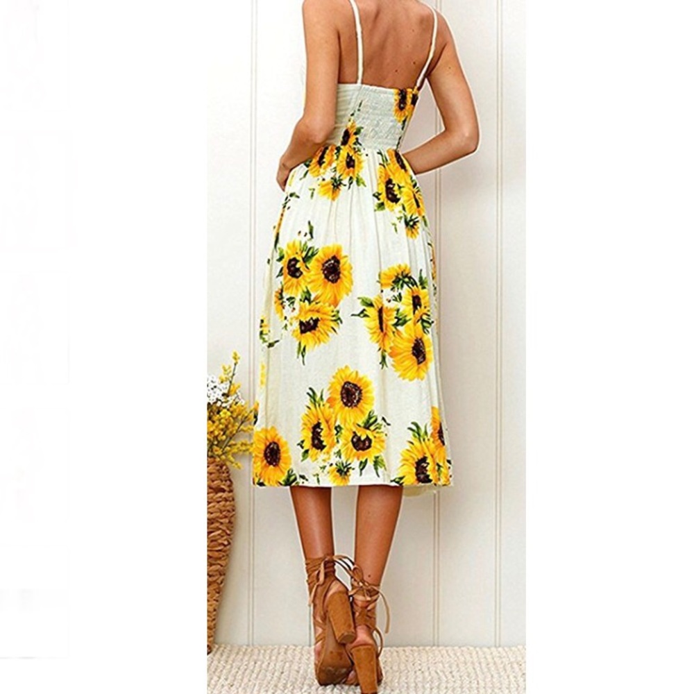 Dresses Summer Floral Midi dresses - Picture 2 of 2